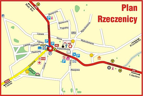 Mapa Rzeczenicy